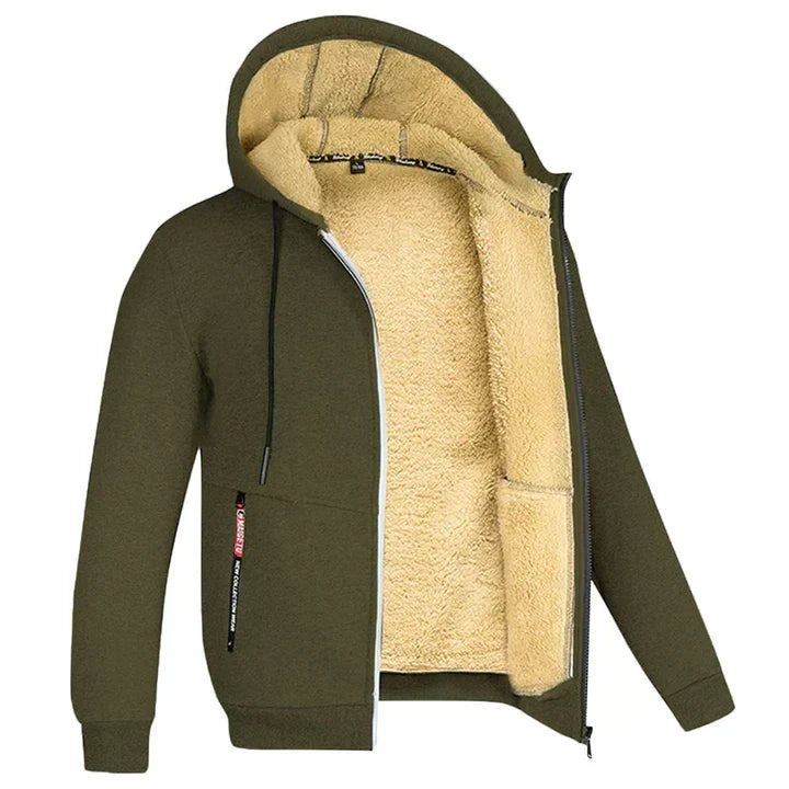 Tuva Fleece Lined Zip Up Hoodie