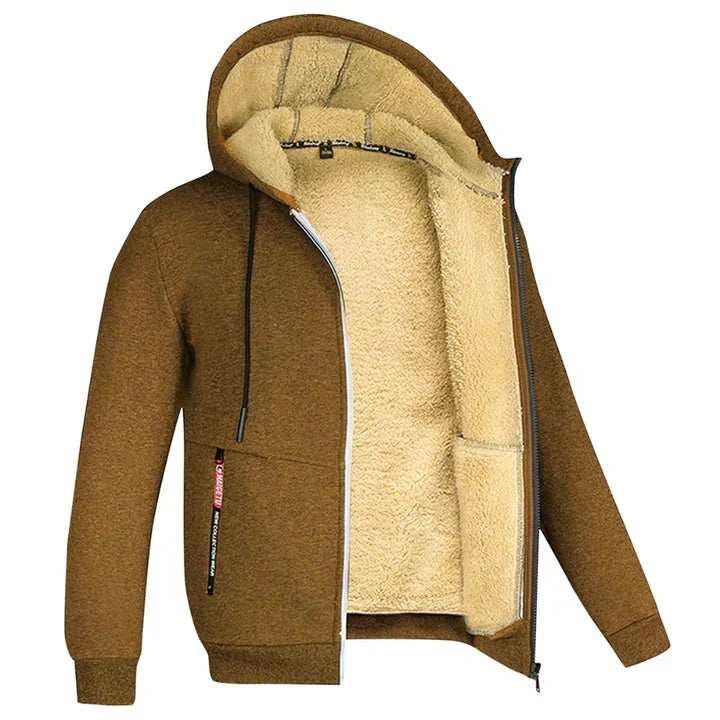 Tuva Fleece Lined Zip Up Hoodie