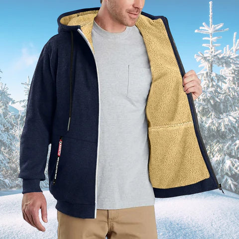 Tuva Fleece Lined Zip Up Hoodie