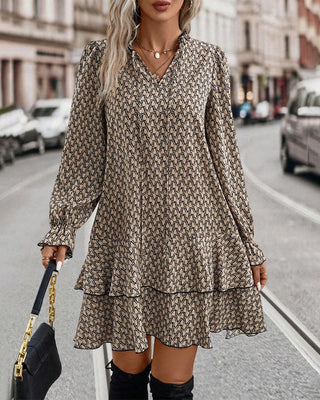 Irina - Long Sleeve Dress - Effortless Elegance