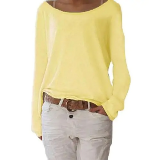 Josiane Slim Crew Neck Sweater