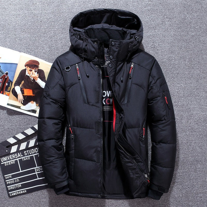Bruna Hooded Puffer Jacket with Zip Pockets