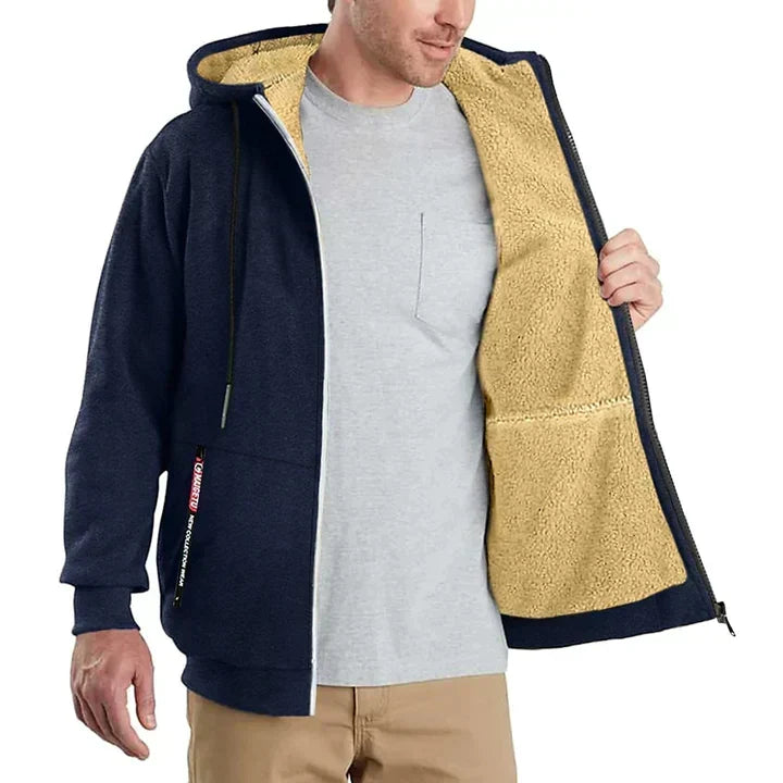 Tuva Fleece Lined Zip Up Hoodie