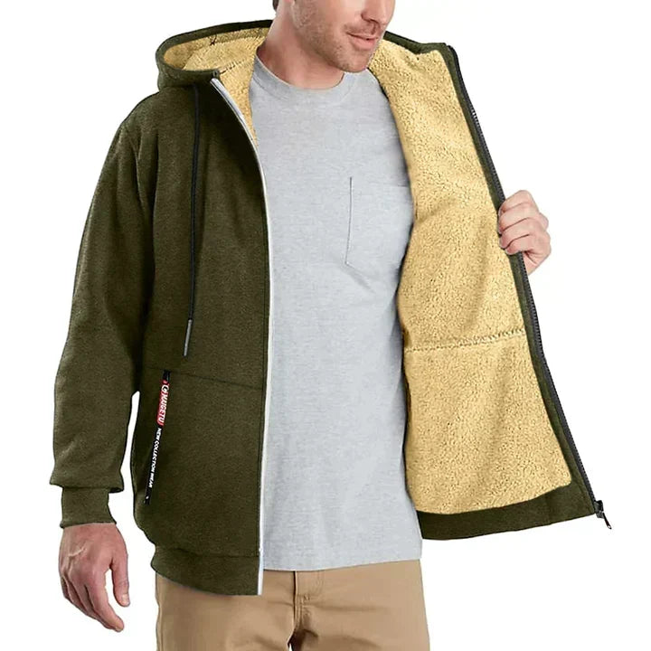 Tuva Fleece Lined Zip Up Hoodie