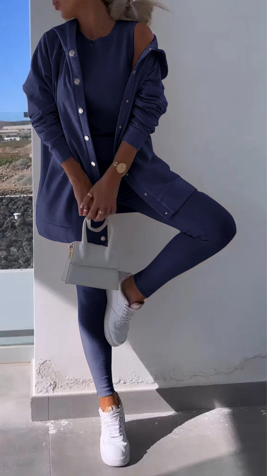 Tilly Hooded Sweatshirt Vest