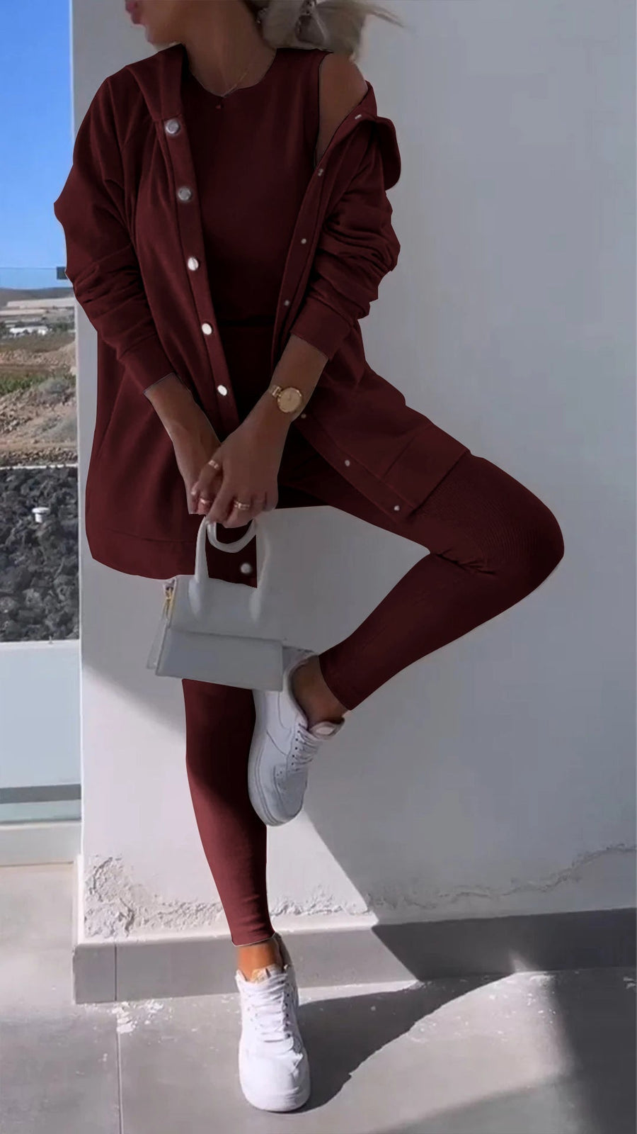 Tilly Hooded Sweatshirt Vest