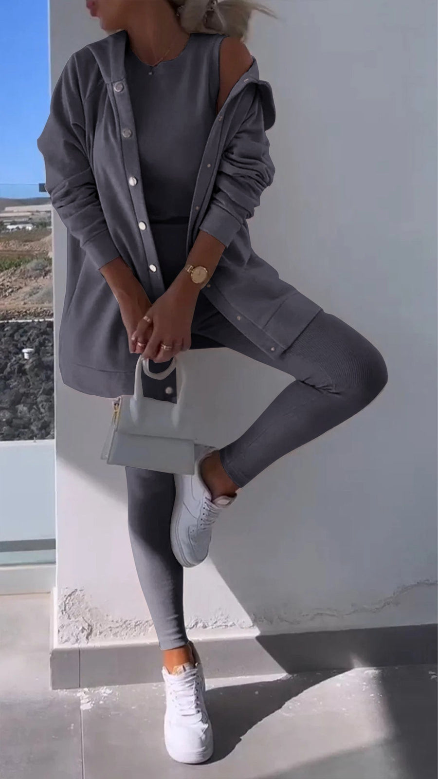 Tilly Hooded Sweatshirt Vest