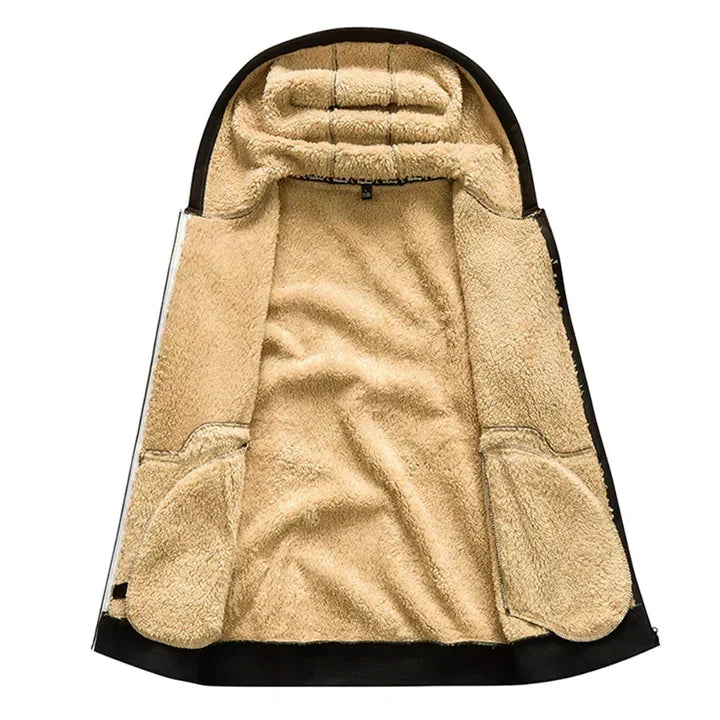 Tuva Fleece Lined Zip Up Hoodie
