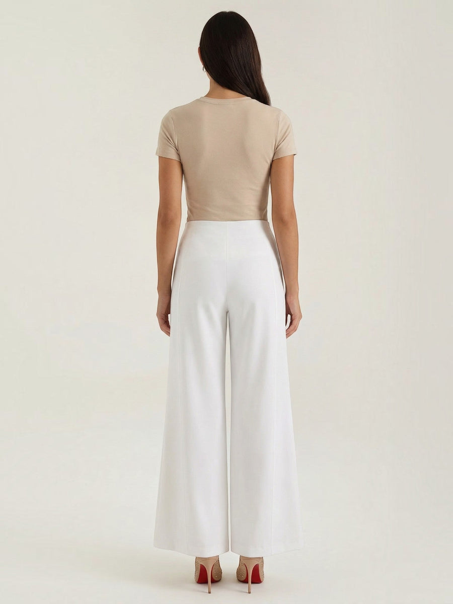 Brooke Extra High Waisted Wide Leg Pants
