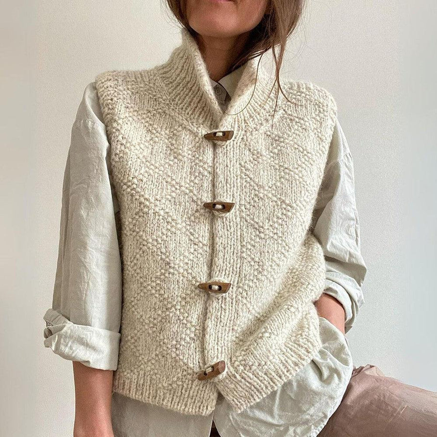 Wren Sleeveless Knit Cardigan Vest