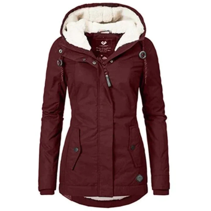 Alberta Water Resistant Hooded Parka