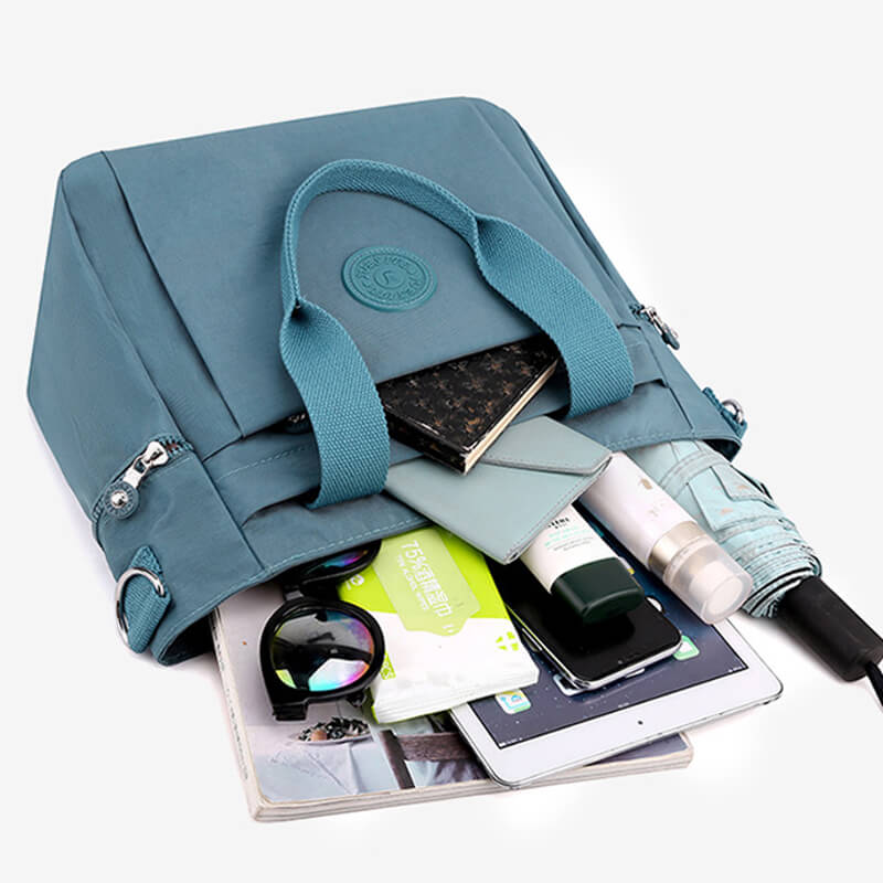 Hanne Lightweight Nylon Tote Bag
