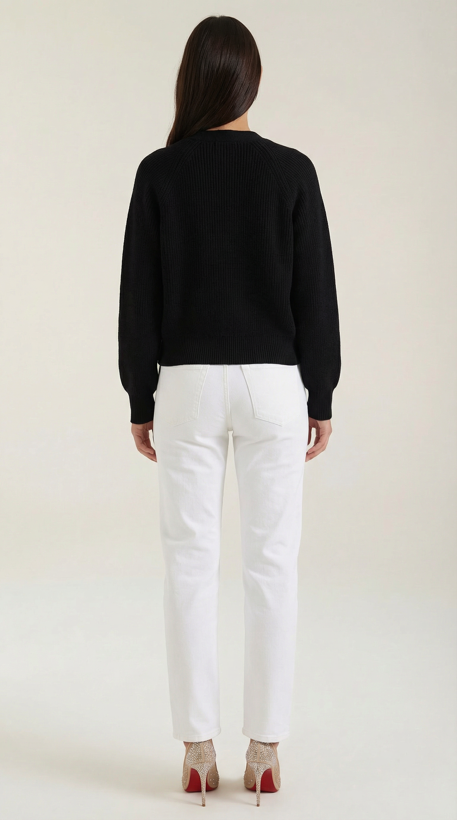 Jessica V-Neck Buttoned Cardigan