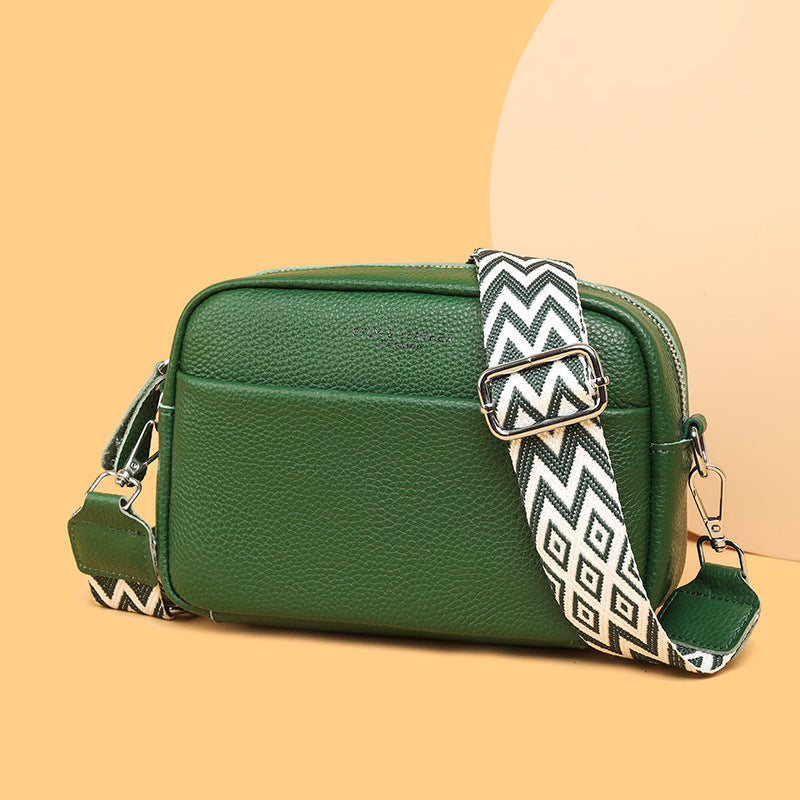Ciara Small Crossbody Bag with Zigzag Strap
