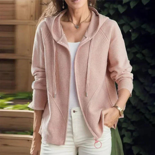 Brisa Fitted Solid Hoodie
