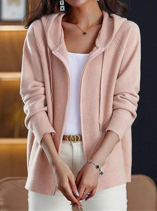 Brisa Fitted Solid Hoodie