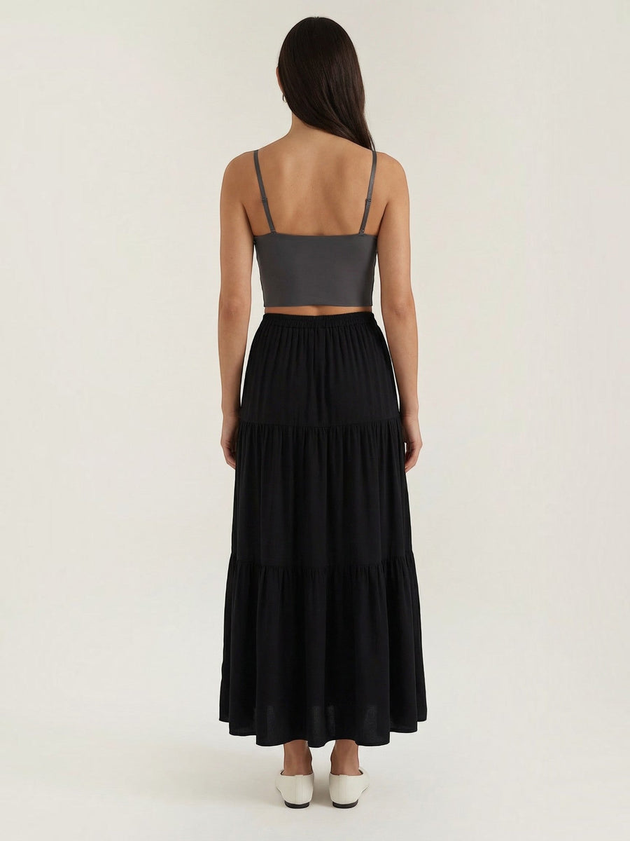 Guinevere Sweetheart Neck Crop Top