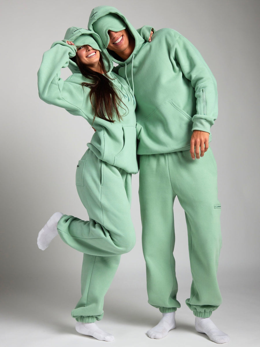 Wiebke Airplane Mode Travel Hoodie with Eye Mask