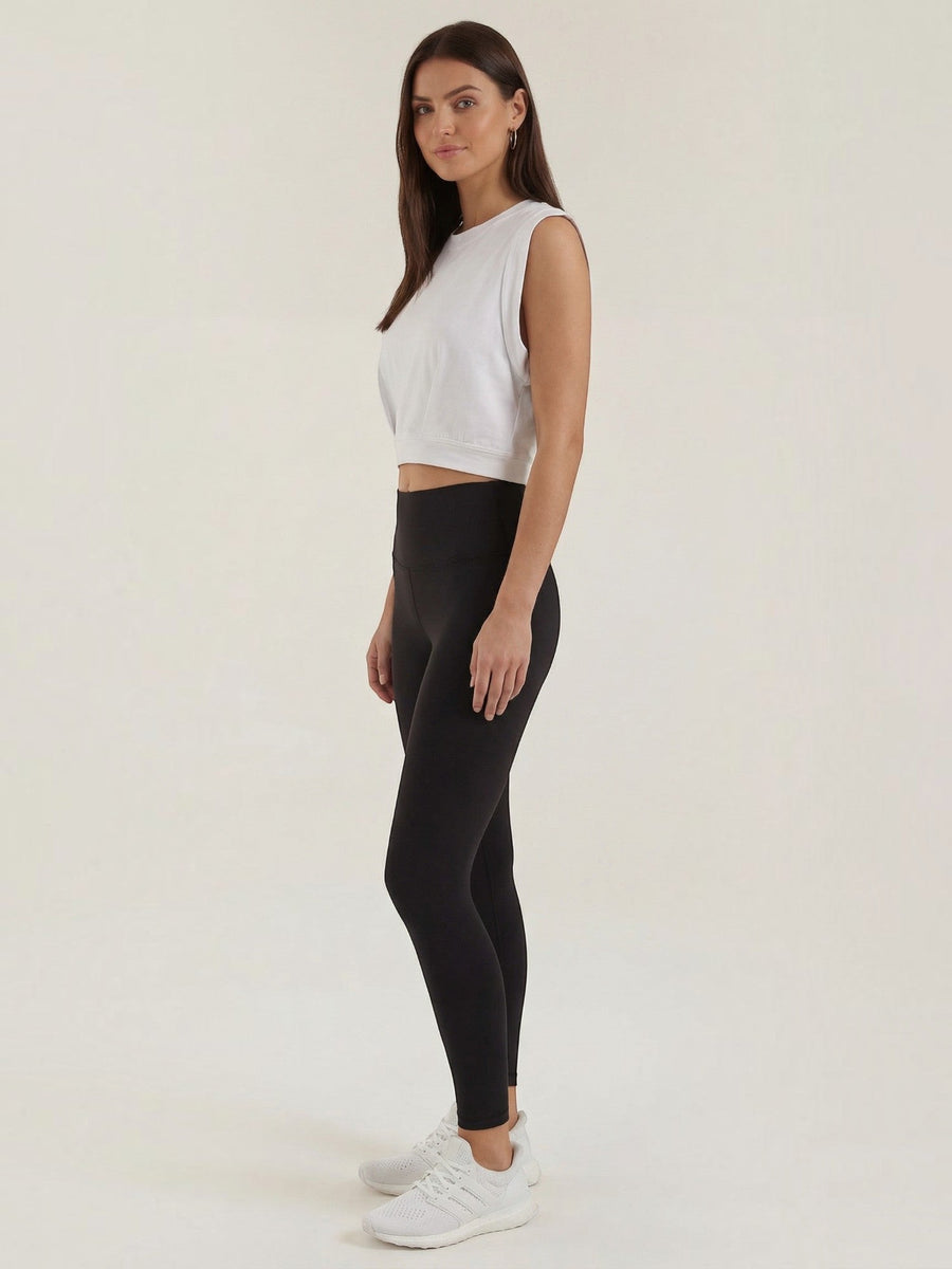 Faye Cotton Blend Crop Tank Top