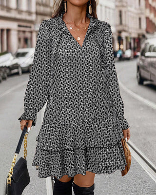 Irina - Long Sleeve Dress - Effortless Elegance