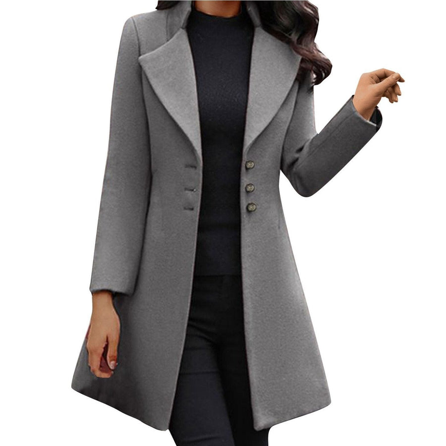 Nerys Classic Wool Look Coat