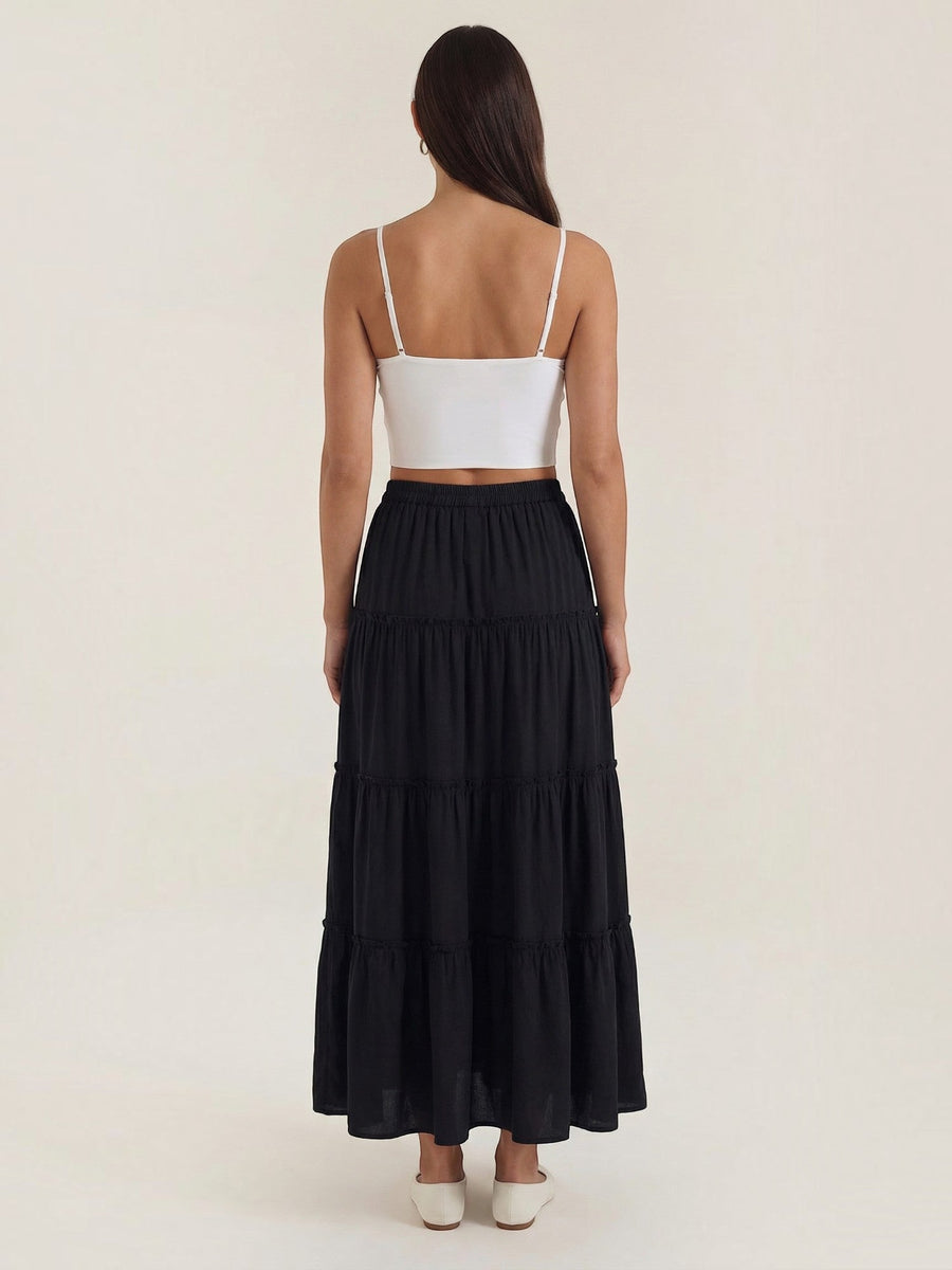 Guinevere Sweetheart Neck Crop Top