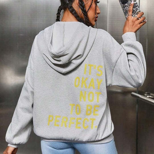 Jule Back Slogan Hoodie