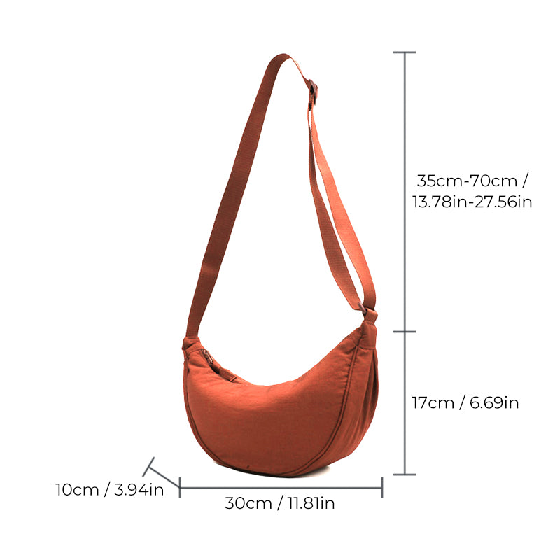 Mona Half Moon Crossbody Bag