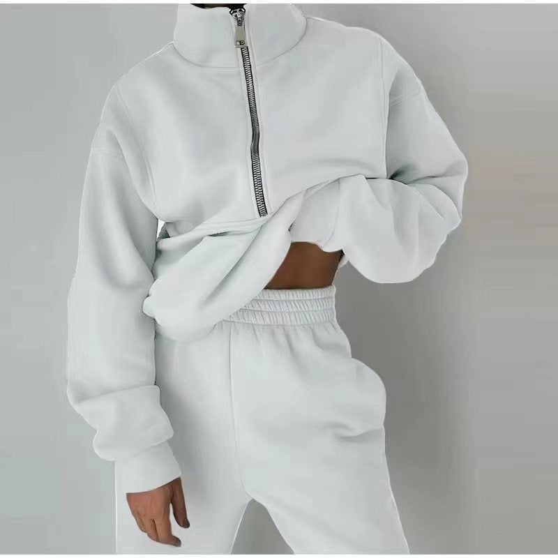 Solange Oversized Half Zip Tracksuit Set