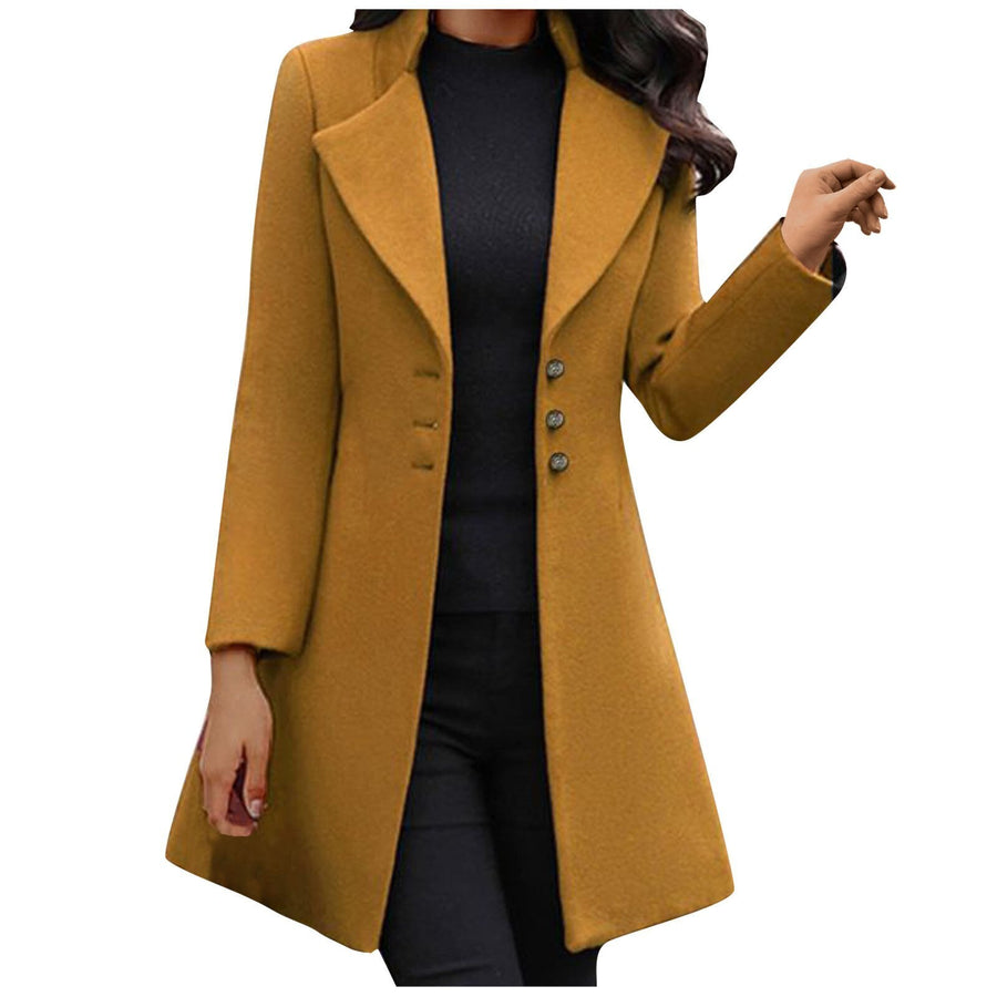 Nerys Classic Wool Look Coat