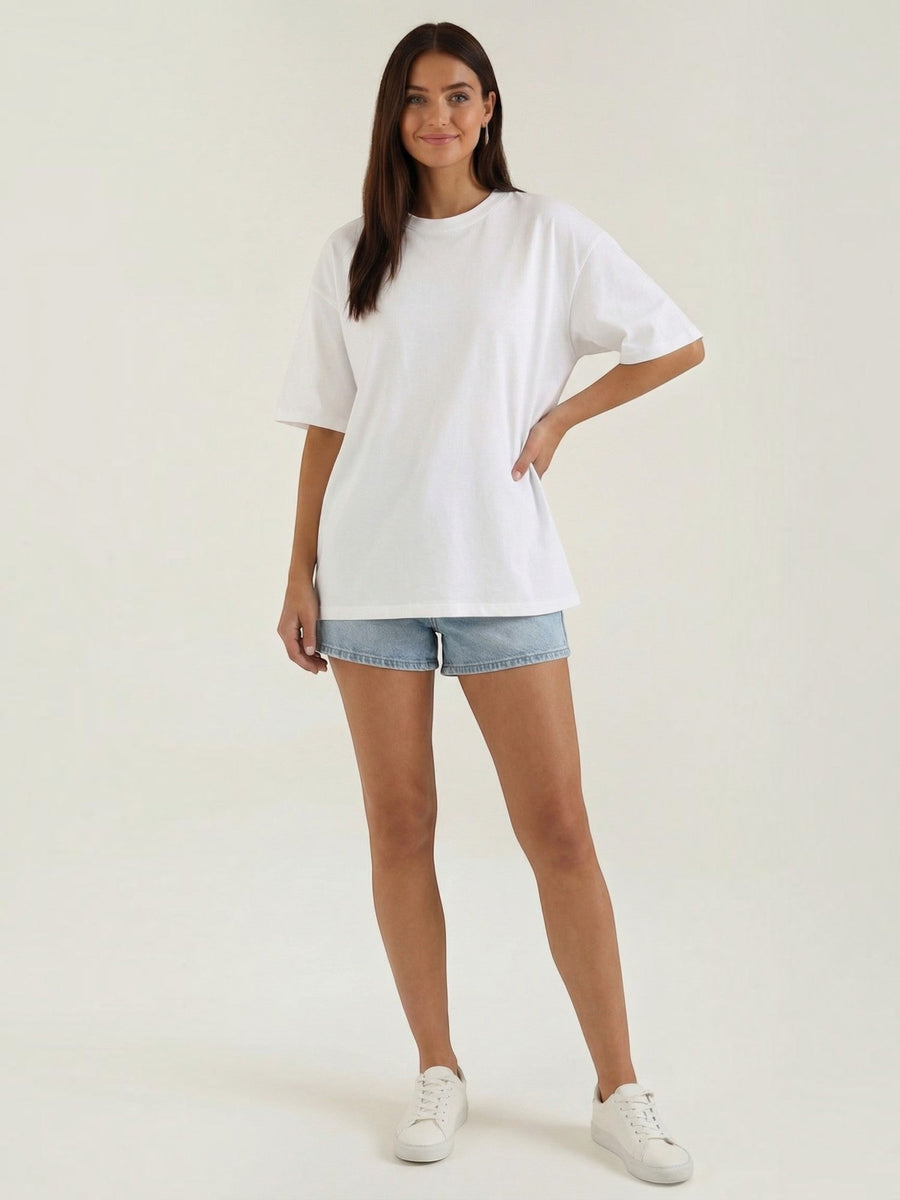 Oriana Basic Oversized T Shirt