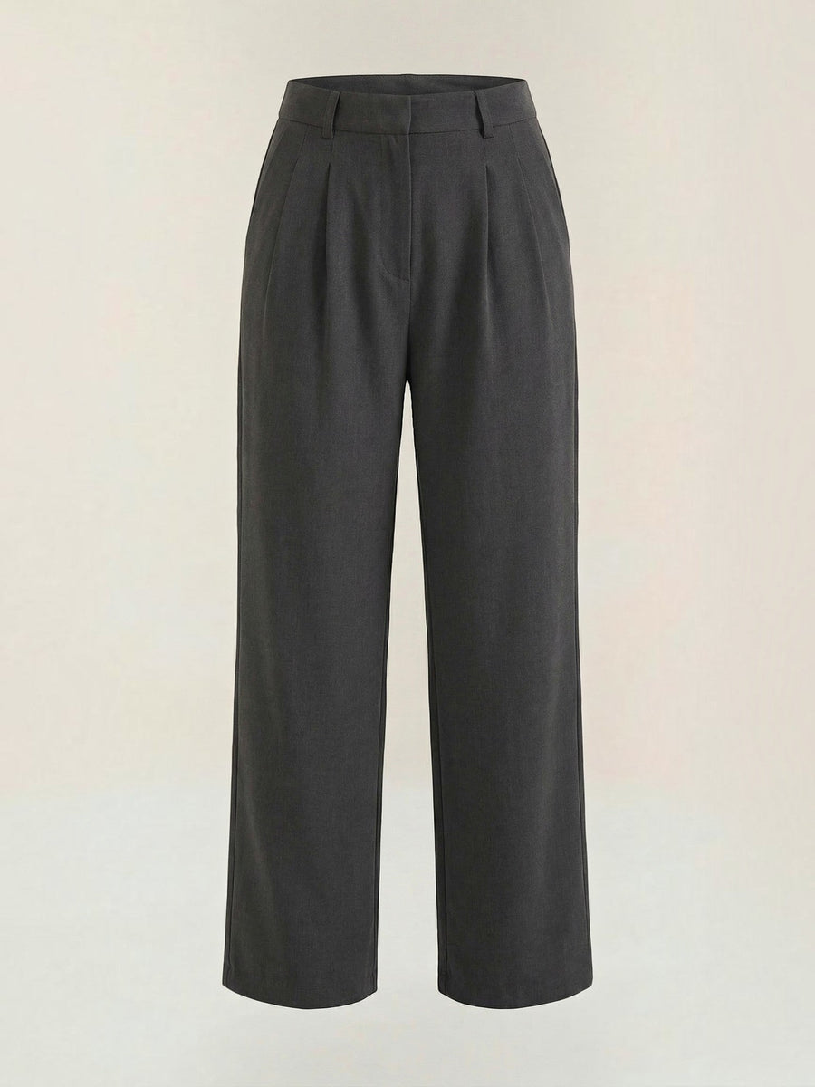 Emma Pleated High Waisted Wide Leg Pants