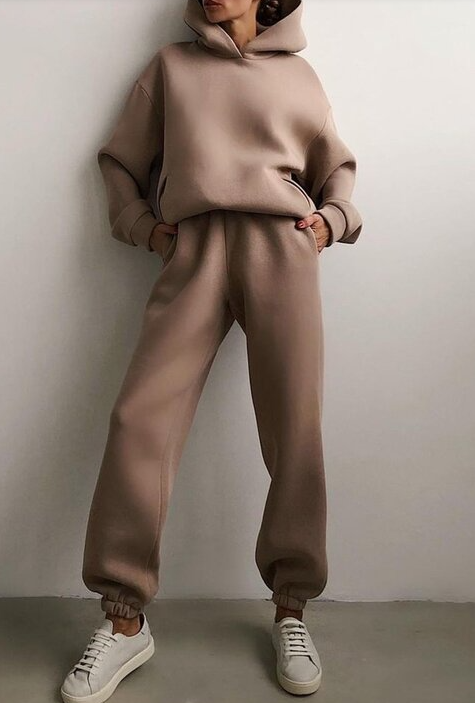 Orsola Two Piece Hooded Knit Set