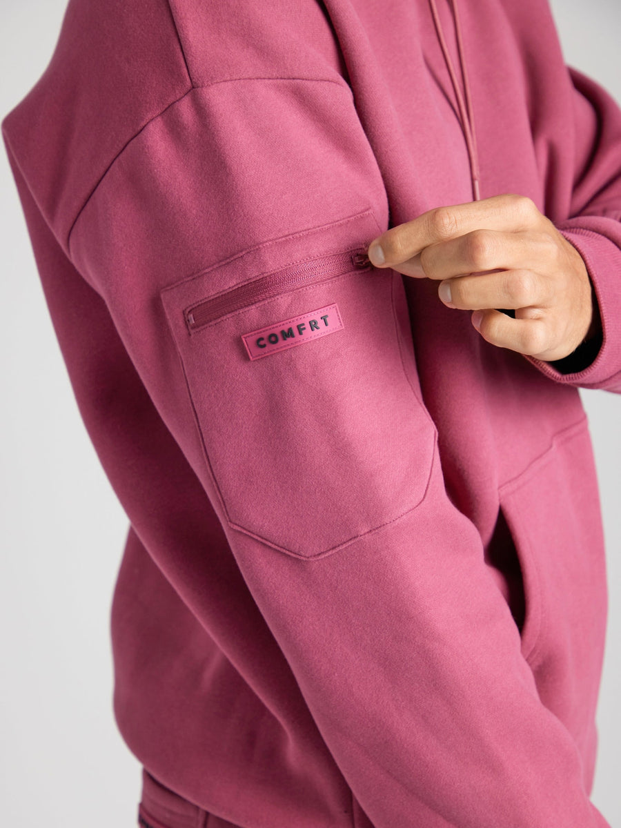 Wiebke Airplane Mode Travel Hoodie with Eye Mask