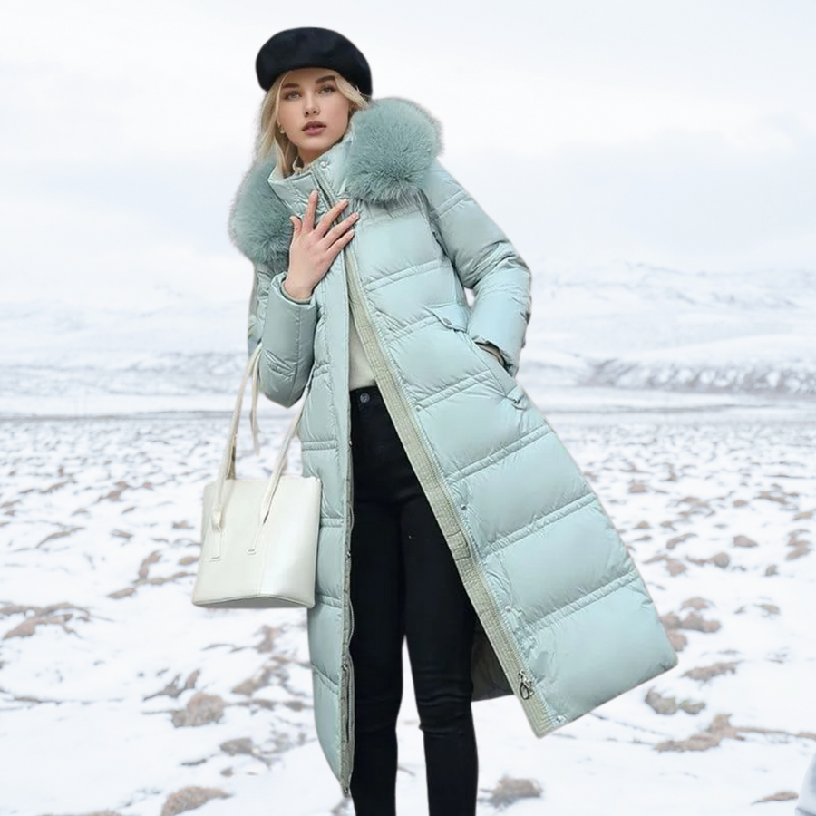 Carys Faux Fur Collar Winter Coat
