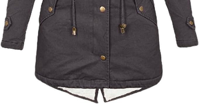 Bettina Fleece Lined Parka with Faux Fur Hood
