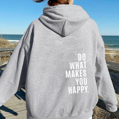 Clementine Motivational Back Print Hoodie