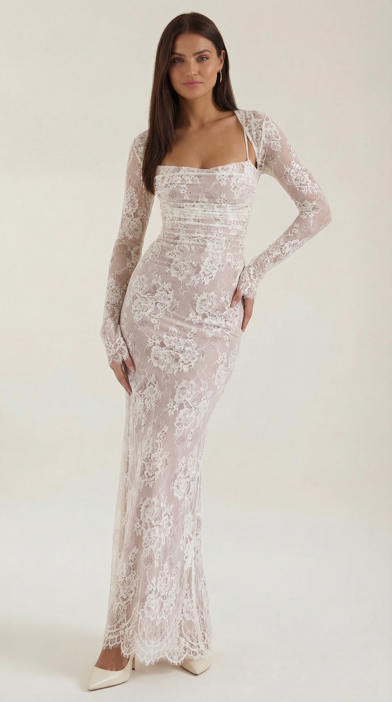 Nerissa Lace Maxi Dress