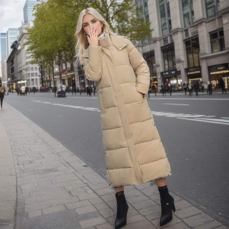 Frauke Elegant Long Winter Coat