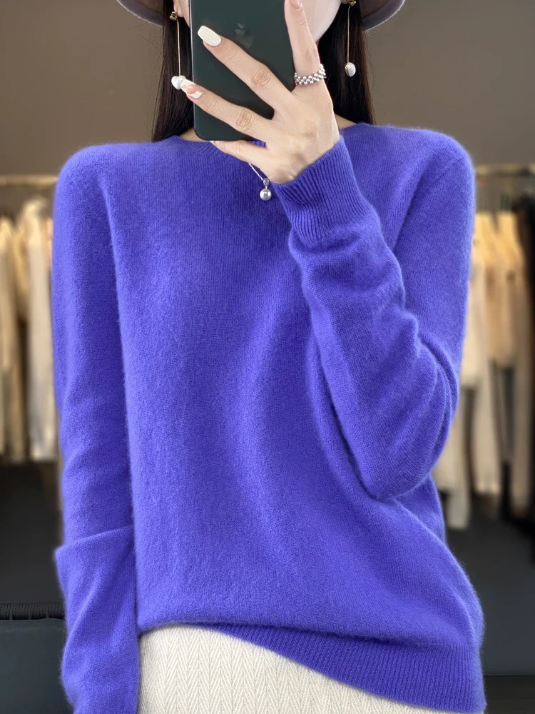 Ilka Classic Crew Neck Knit Sweater