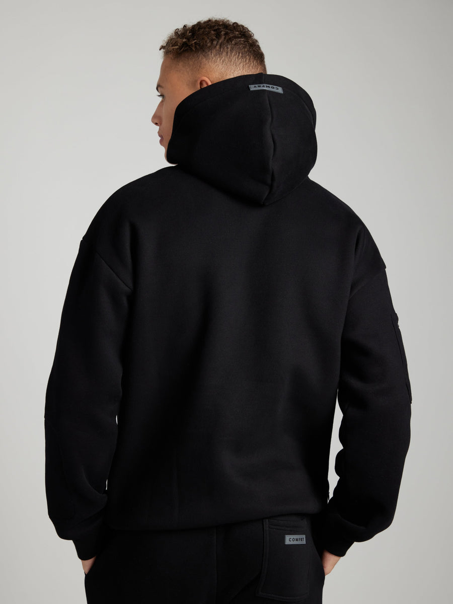 Wiebke Airplane Mode Travel Hoodie with Eye Mask