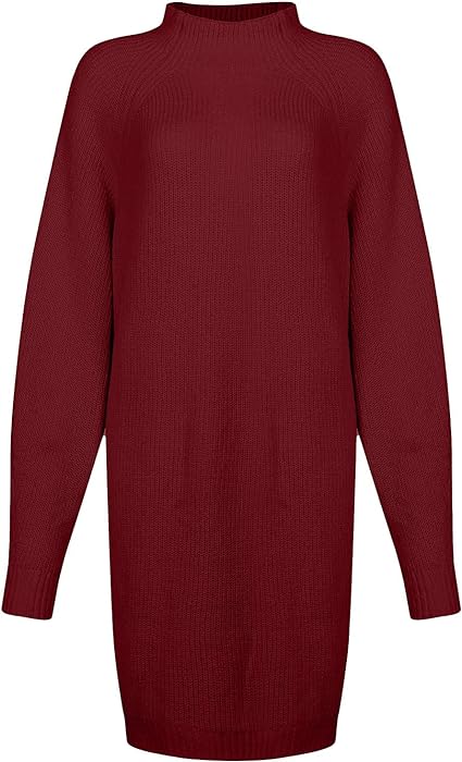 Ysolde Turtleneck Sweater Dress