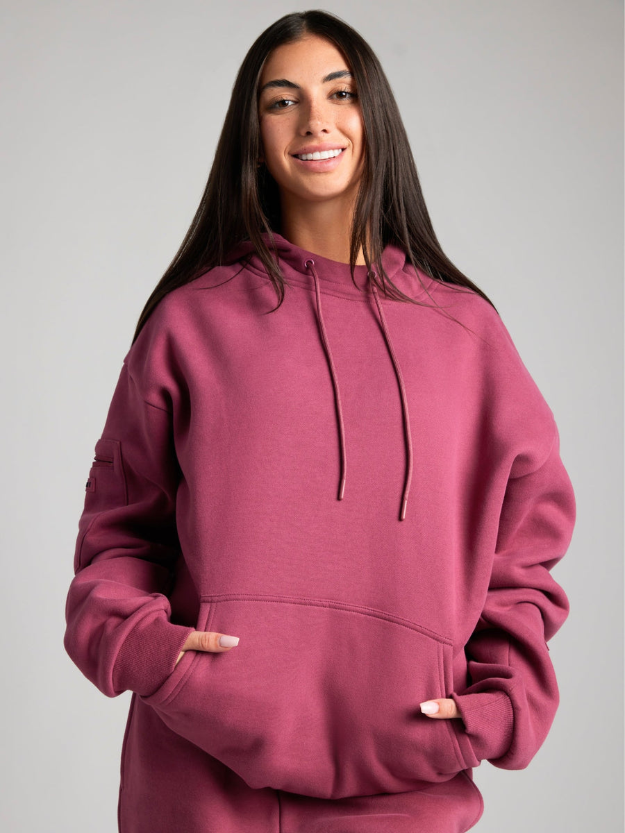 Wiebke Airplane Mode Travel Hoodie with Eye Mask