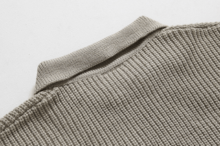 Tobias - Knitted Jumper - Zip collar