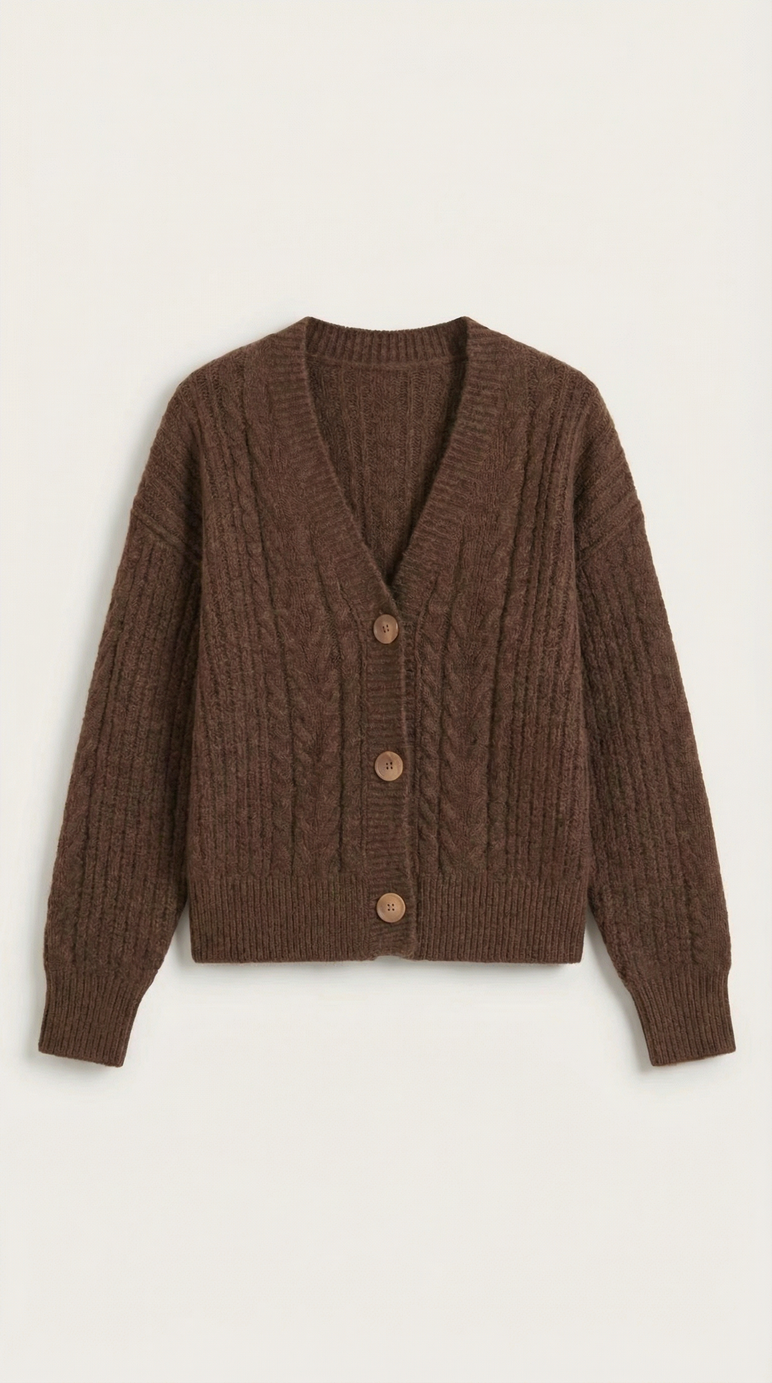 Janet Oversized Cable Knit Sweater