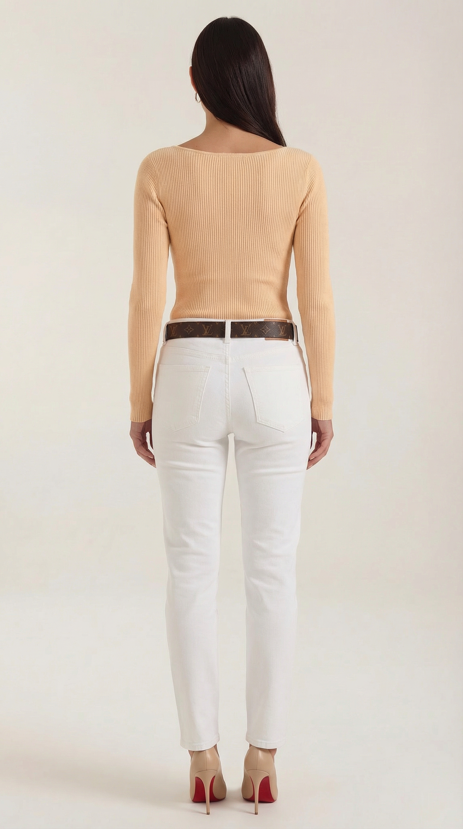 Ruth Cloud-Knit Long Sleeve Top