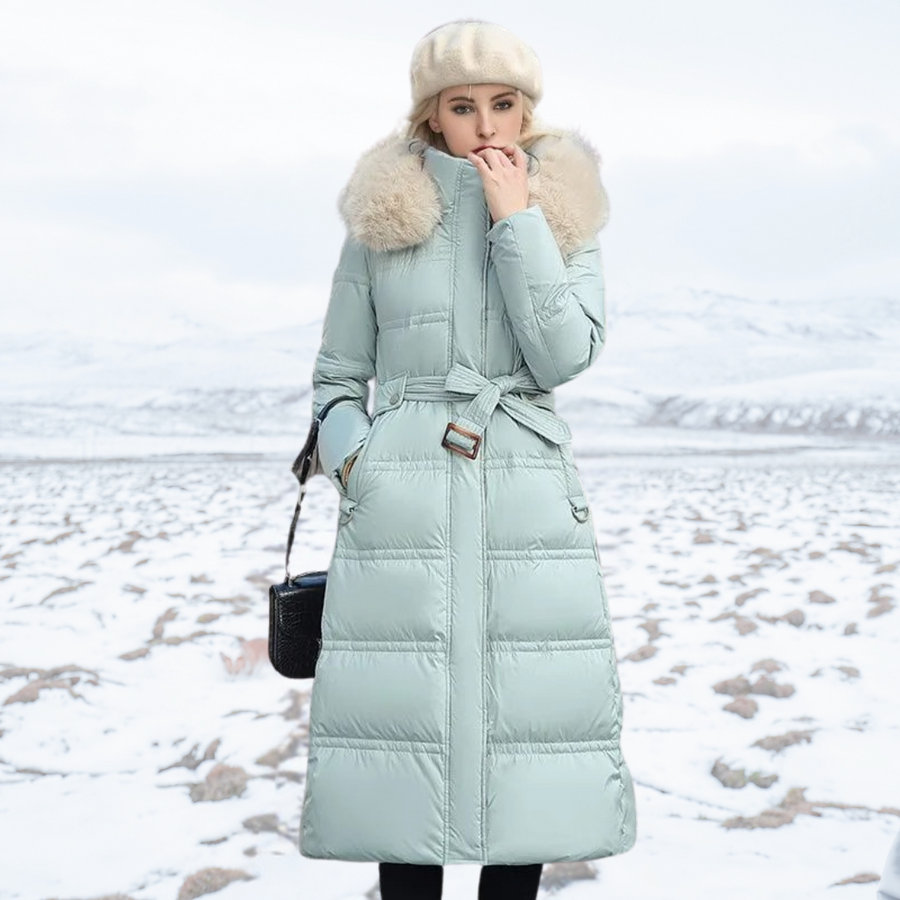 Carys Faux Fur Collar Winter Coat