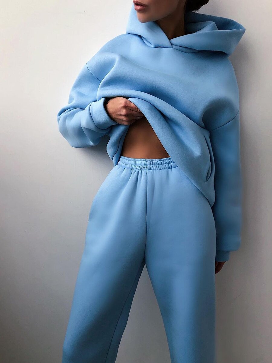 Orsola Two Piece Hooded Knit Set