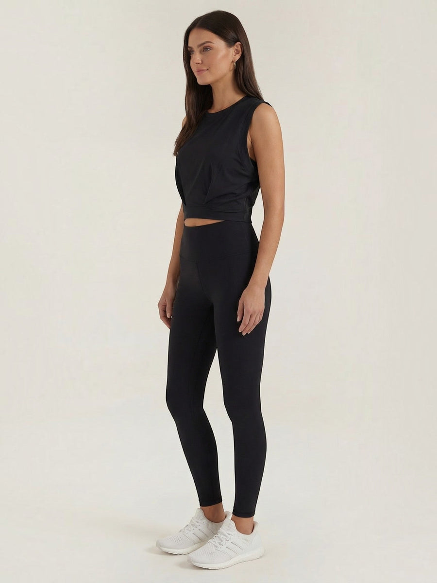 Faye Cotton Blend Crop Tank Top