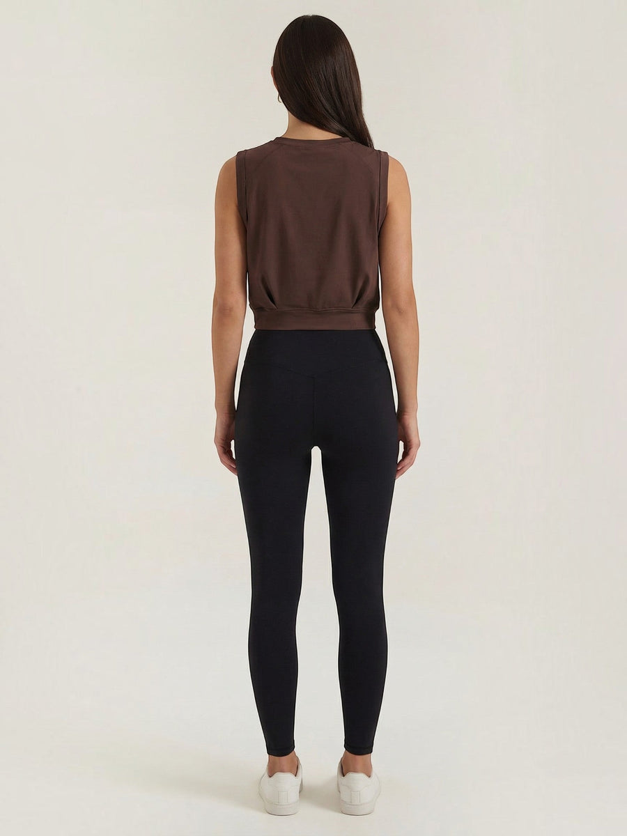 Faye Cotton Blend Crop Tank Top